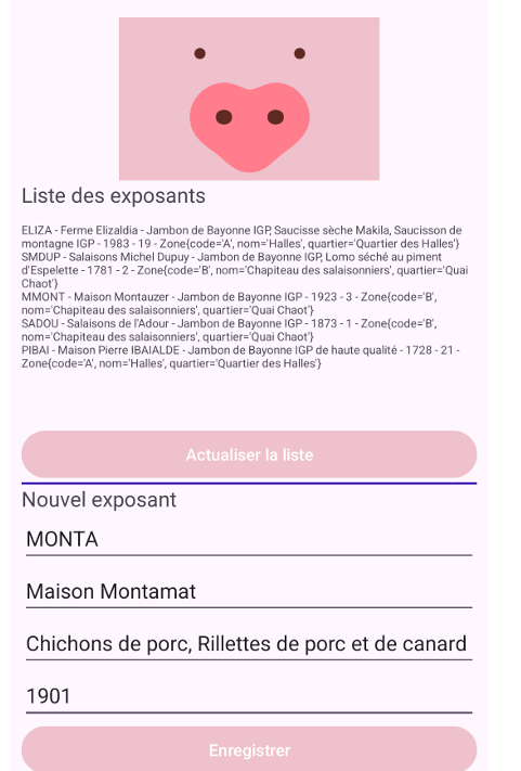 Ajout Exposant